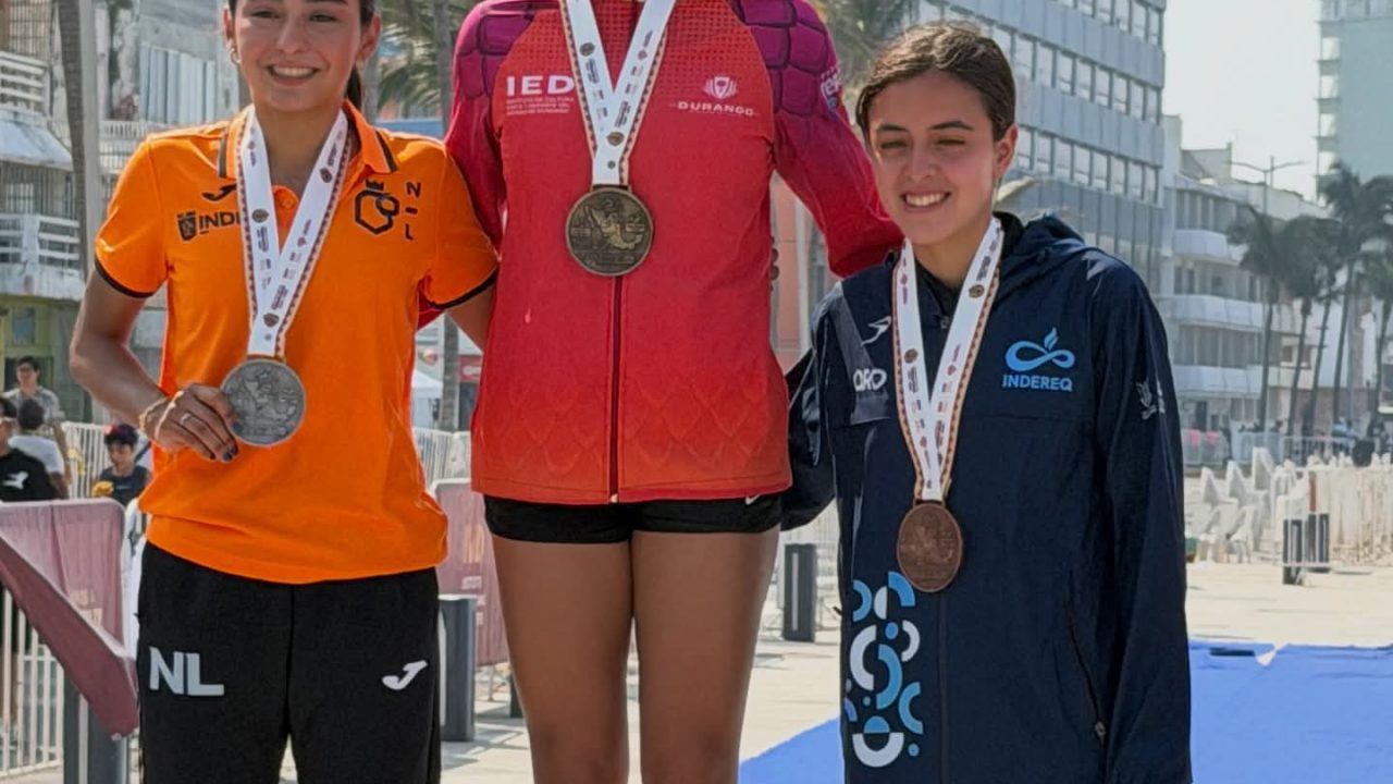 ​¡Hannia Díaz conquista Veracruz! 🏊‍♀️🏃‍♀️🥇